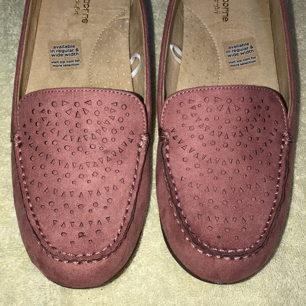Liz Claiborne loafers, Adelina, 6.5M, Dusty Rose - Picture 12 of 12